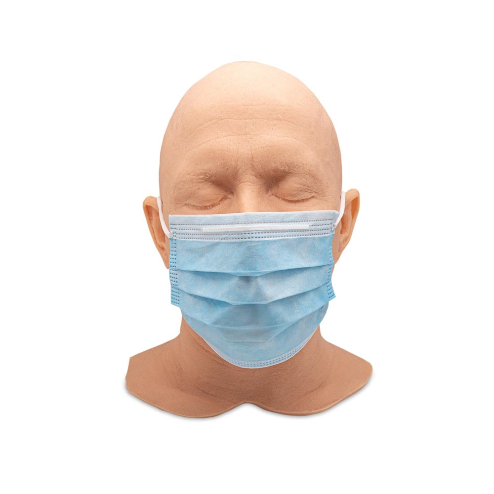  Blue Disposable Face Masks — Box of 50