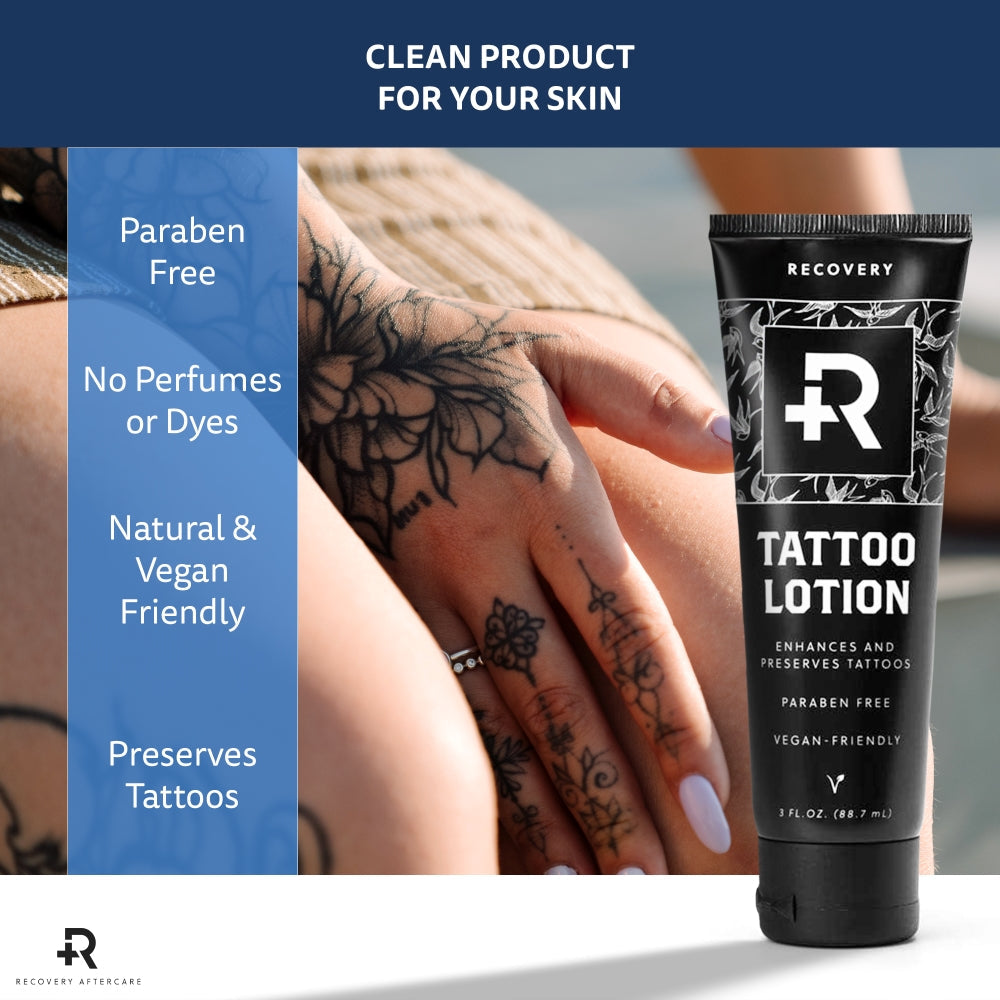  Recovery Tattoo Lotion — 3oz Tube