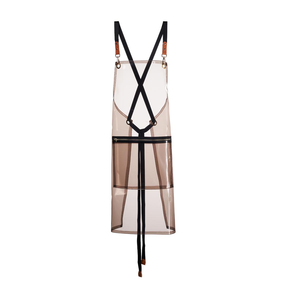  Saferly Vinyl Apron — Black