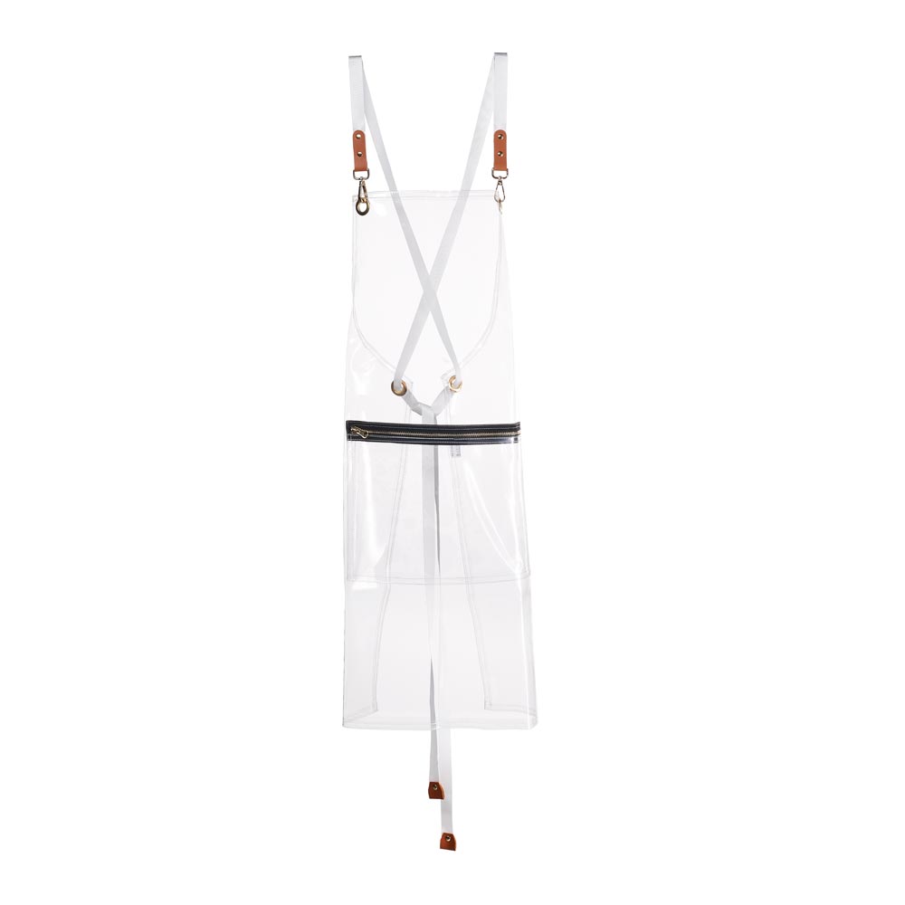  Saferly Vinyl Apron — Clear