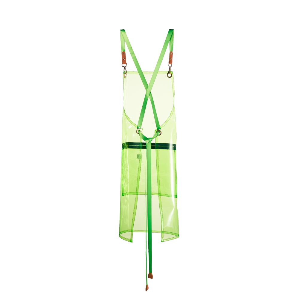  Saferly Vinyl Apron — Green