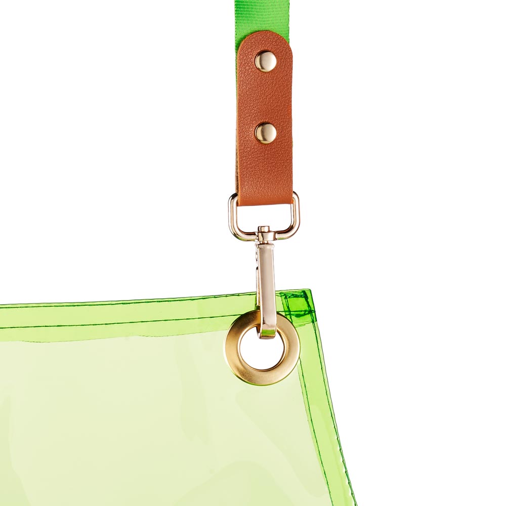 Saferly Vinyl Apron — Green