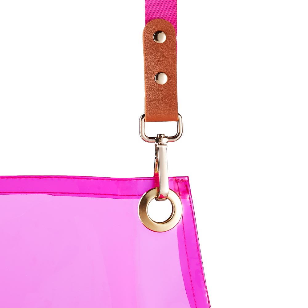  Saferly Vinyl Apron — Pink