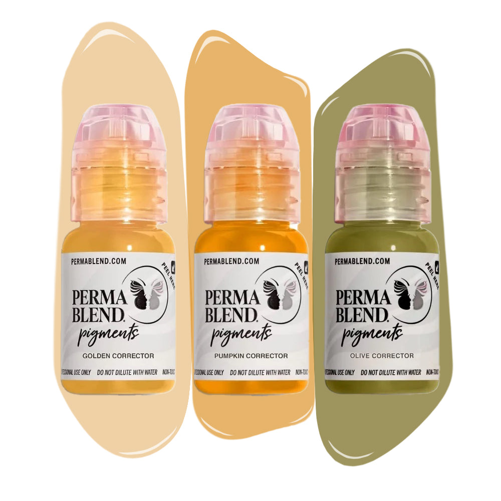  Corrector Mini Set – Perma Blend – 3 1/2oz Bottles