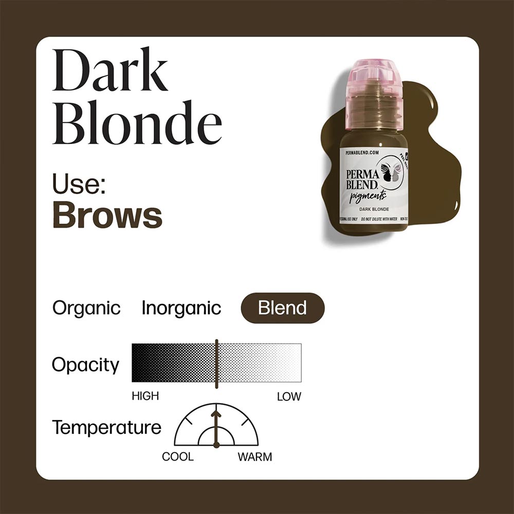  Dark Blonde — Perma Blend — 1/2oz Bottle