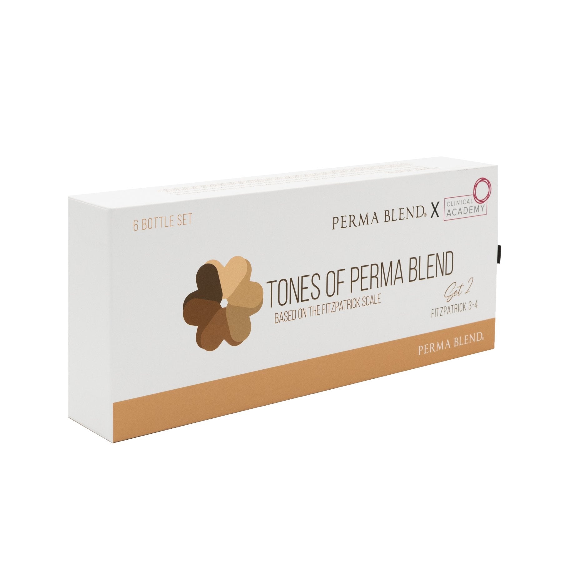 Tones of Perma Blend 3-4 Fitzpatrick Set — Perma Blend — 6 1/2oz Bottles