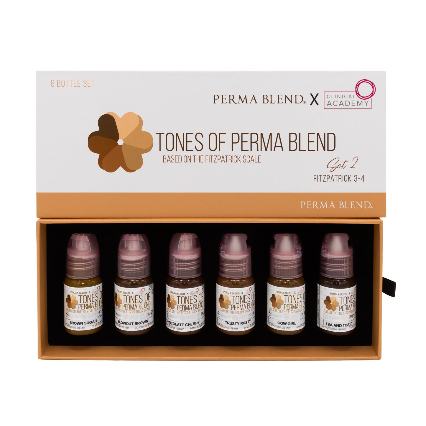  Tones of Perma Blend 3-4 Fitzpatrick Set — Perma Blend — 6 1/2oz Bottles