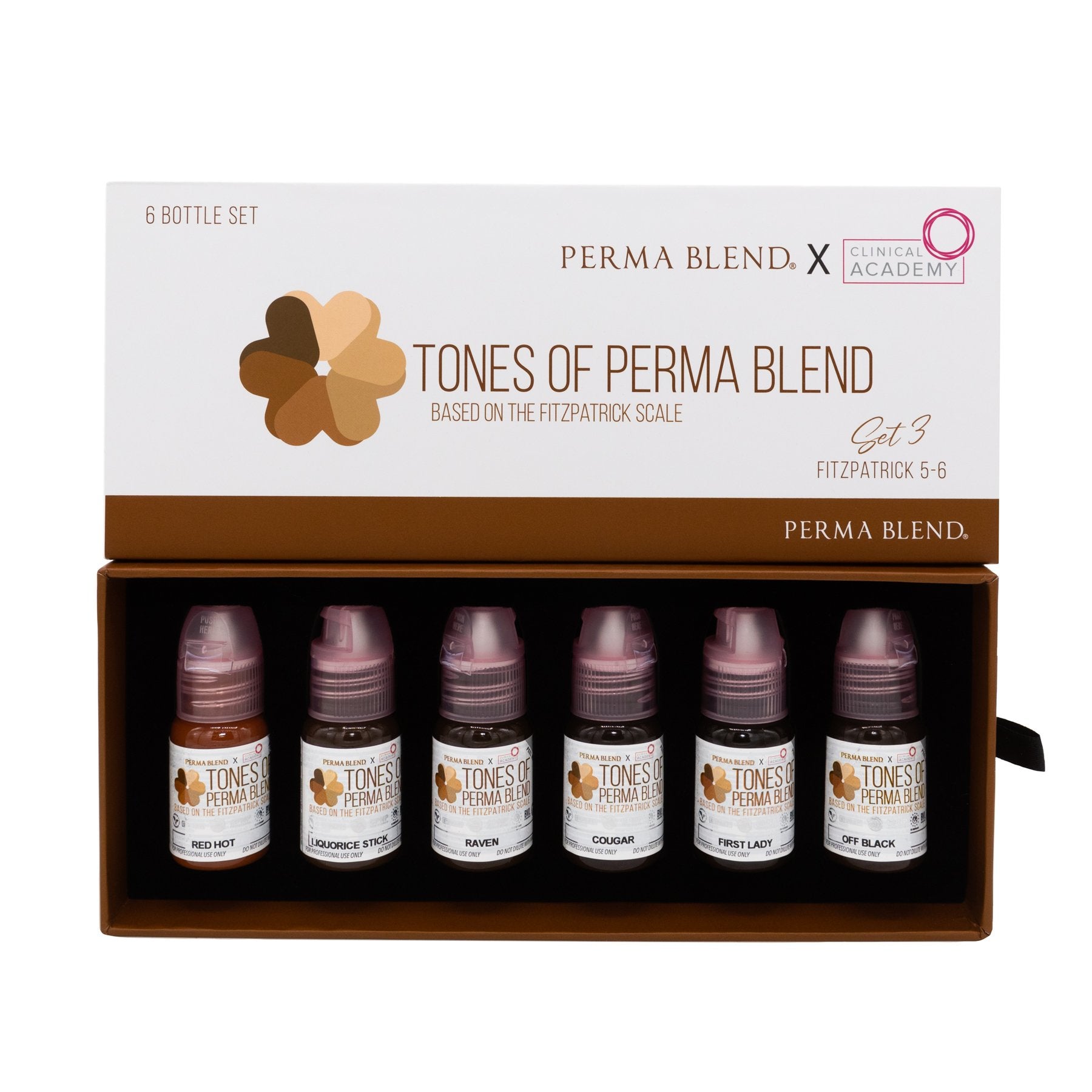 Tones of Perma Blend Fitzpatrick 5-6 Set — Perma Blend — 6 1/2oz Bottles