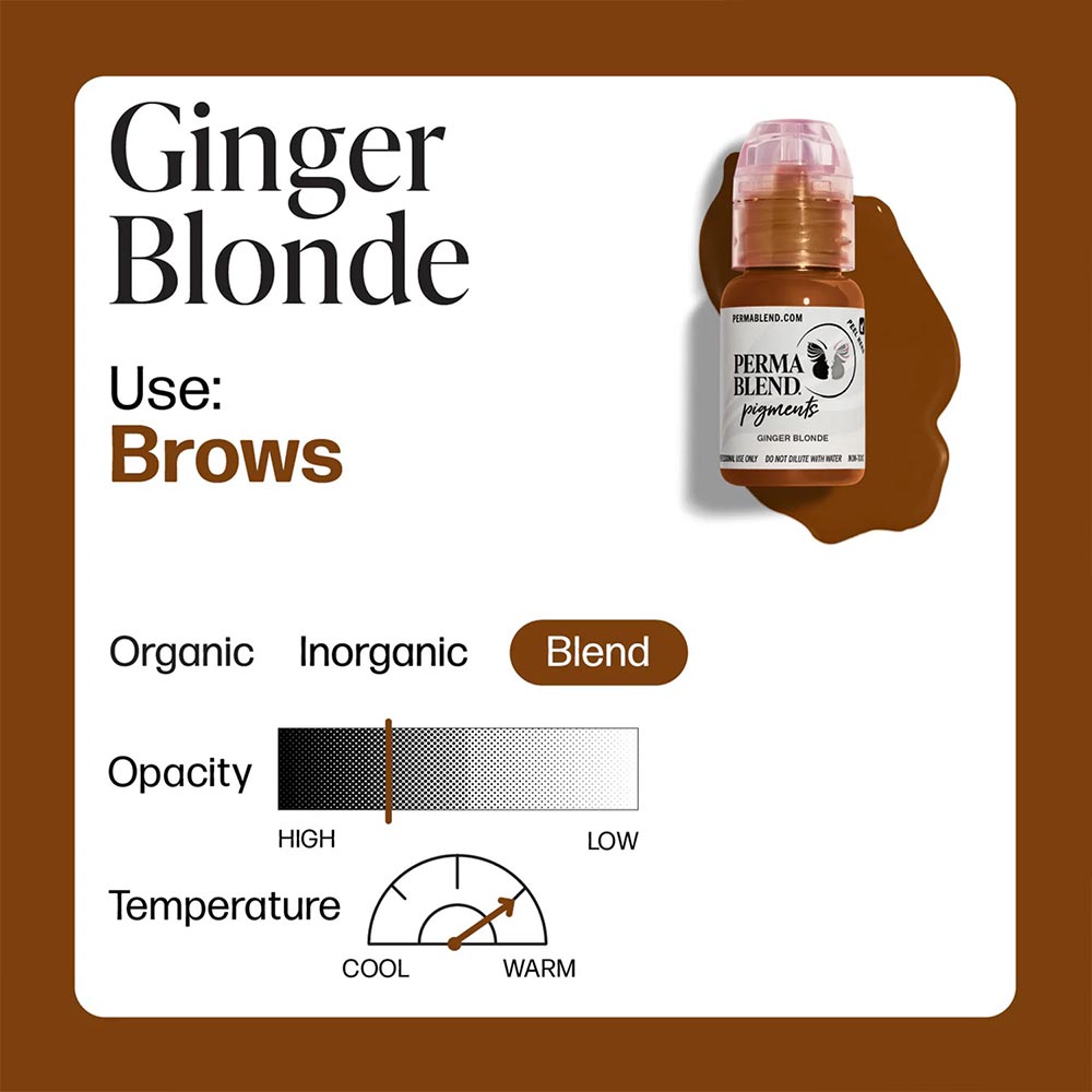  Ginger Blonde — Perma Blend — 1/2oz Bottle