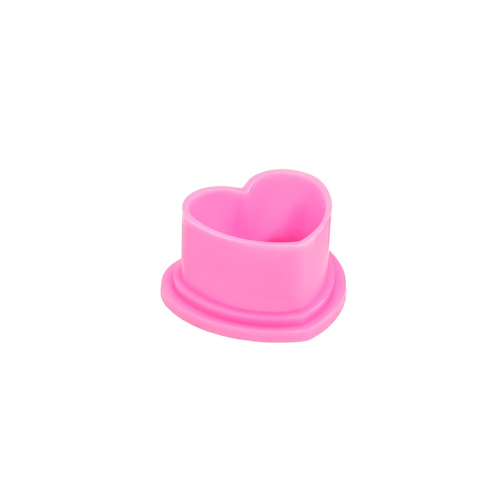  Saferly Heart Ink Caps — Bag of 500 — Pick Color and Size