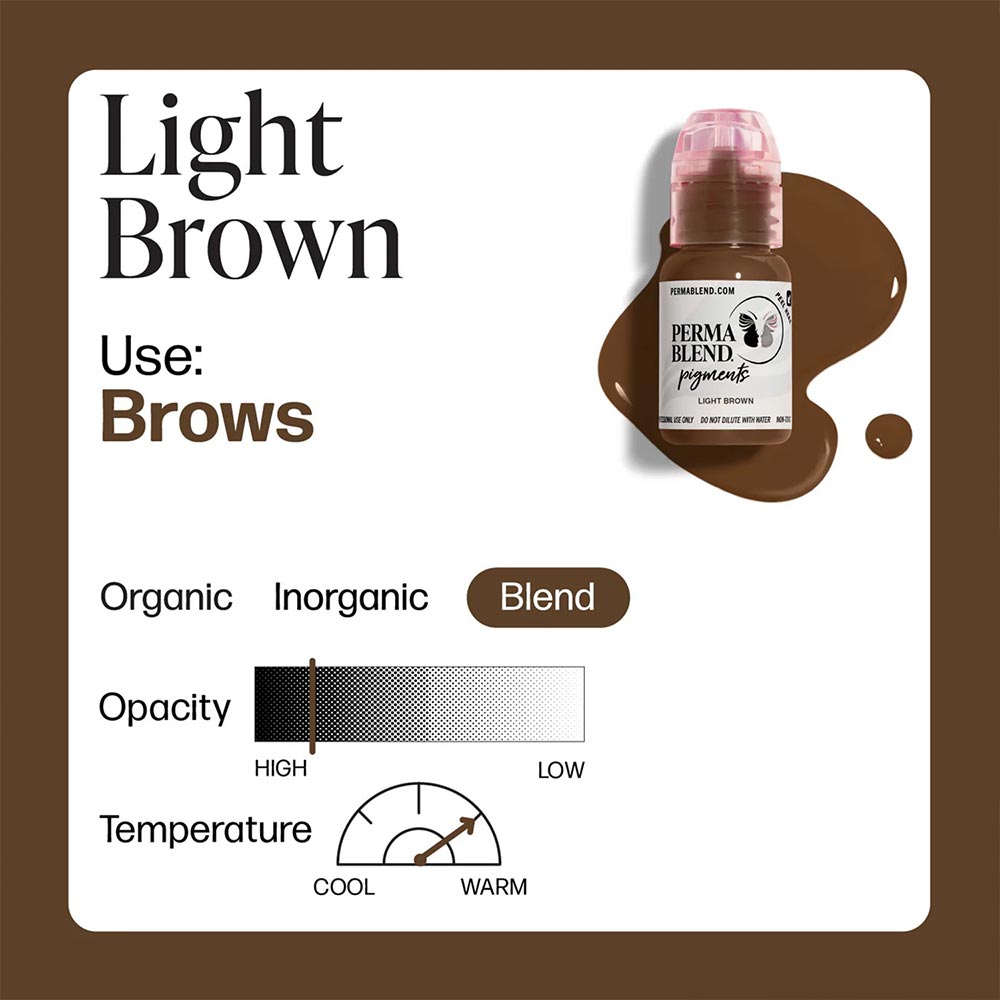  Light Brown — Perma Blend — 1/2oz Bottle