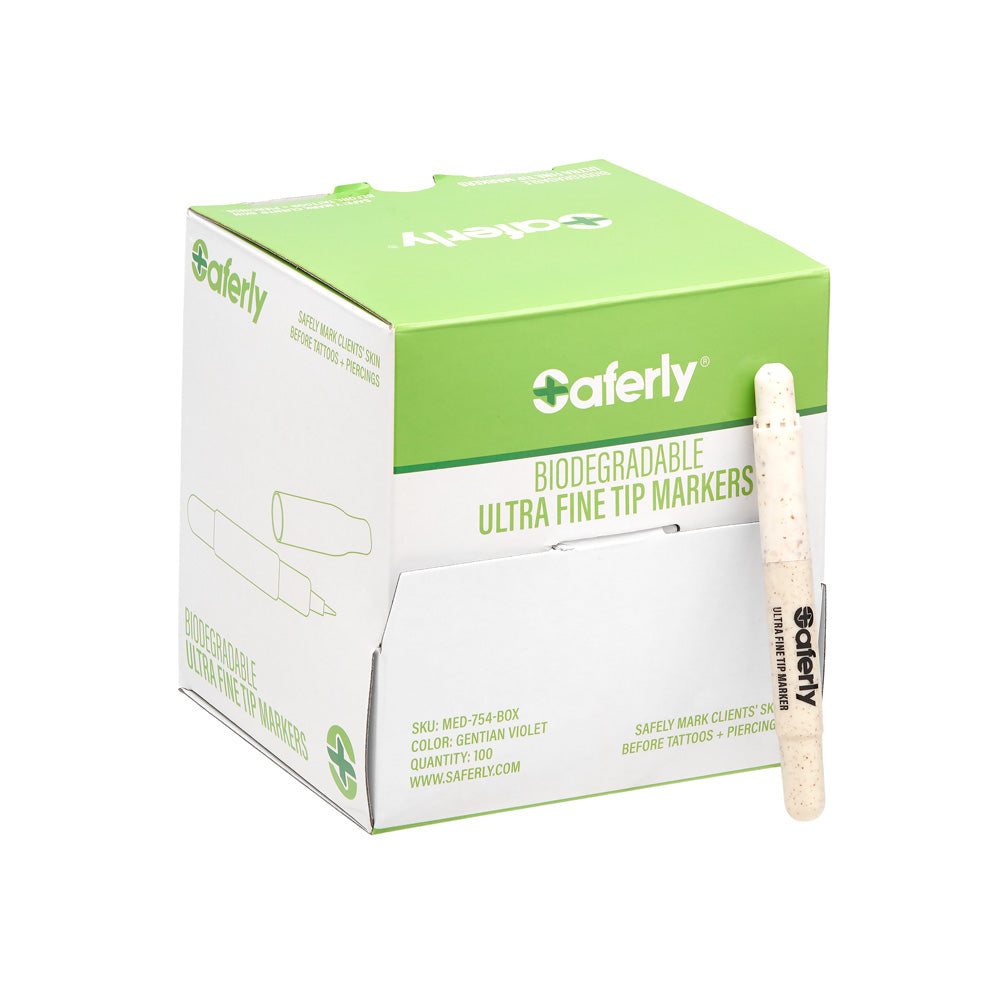  Saferly Biodegradable Mini Sterile Markers — Pick Size