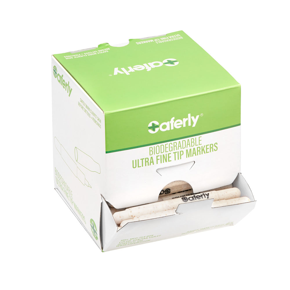  Saferly Biodegradable Mini Sterile Markers — Pick Size