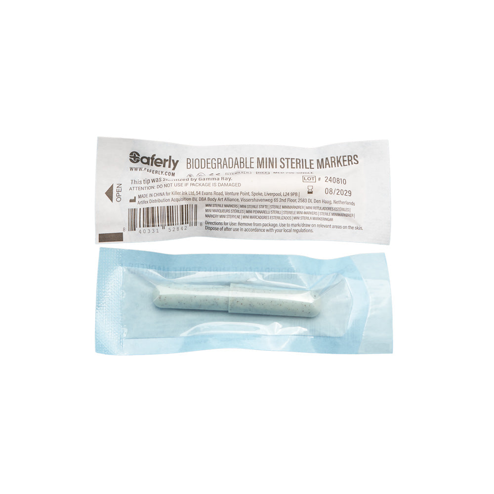  Saferly Biodegradable Mini Sterile Markers — Pick Size