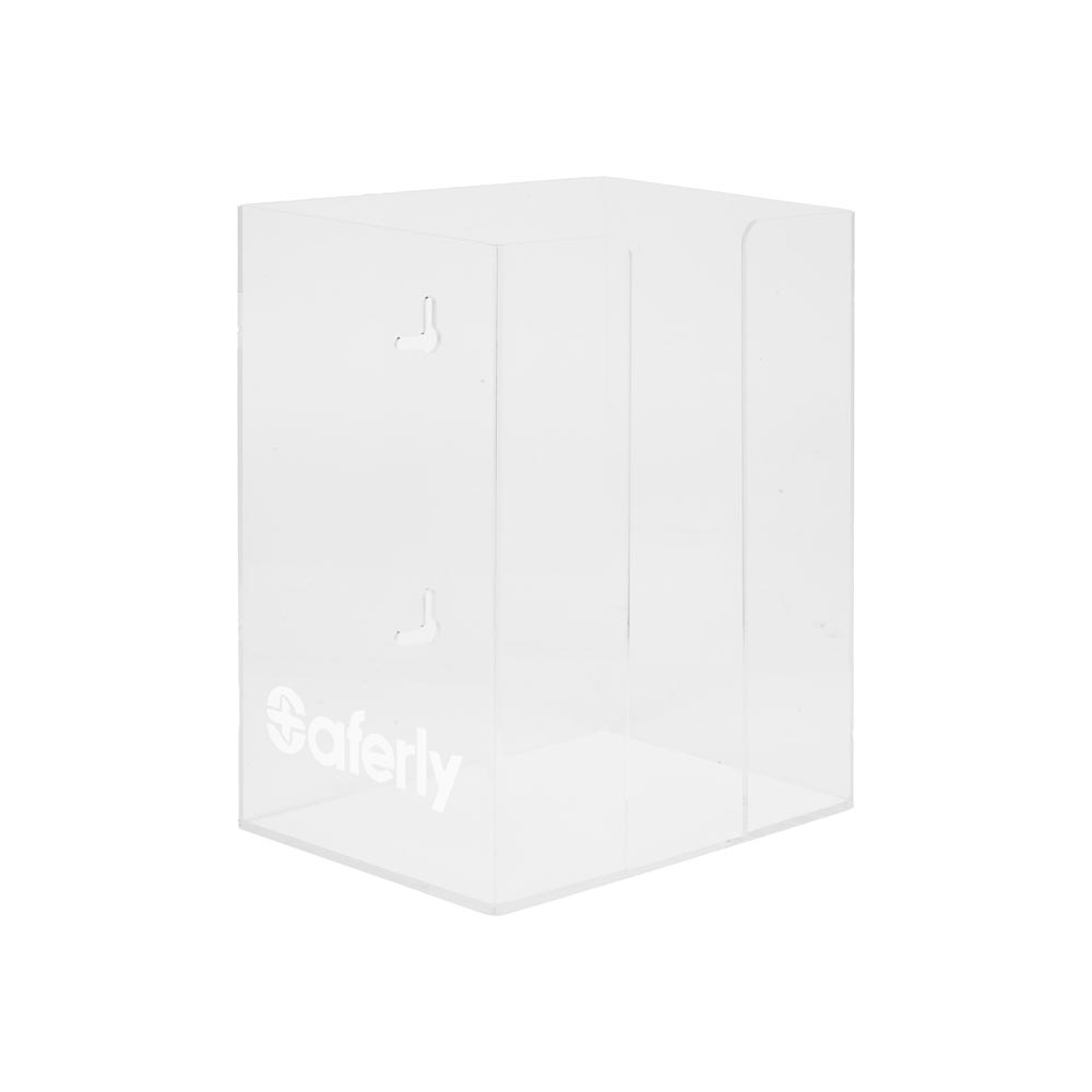  Saferly Acrylic Dental Bib Holder + Dispenser