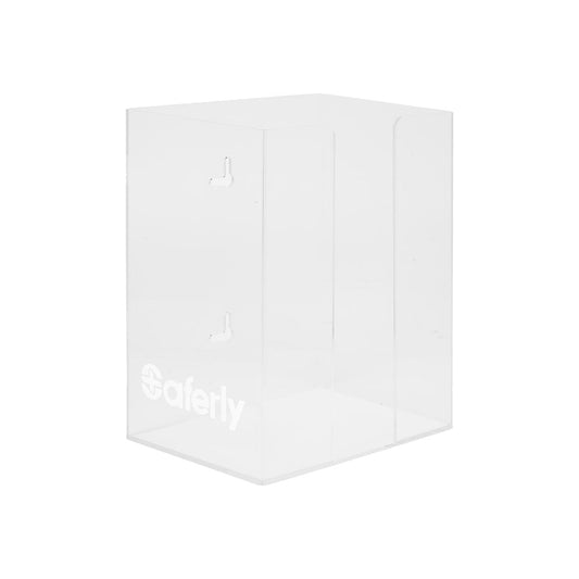 Saferly Acrylic Dental Bib Holder + Dispenser