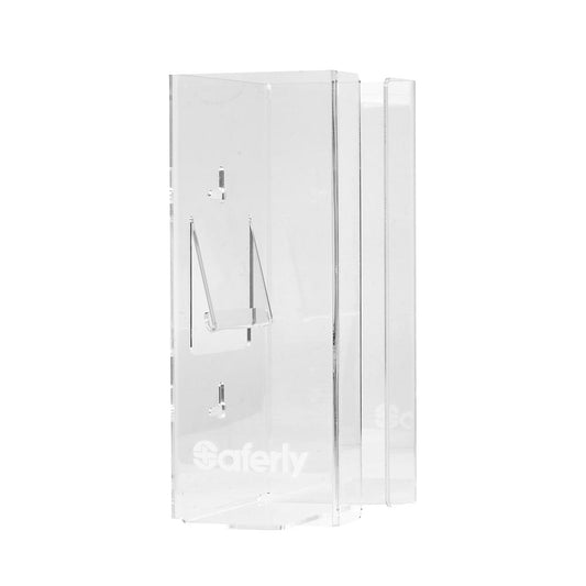 Saferly Acrylic Glove Box Holder + Dispenser