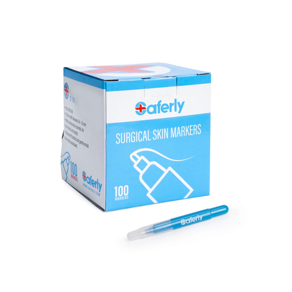 Saferly Fine Tip Surgical Skin Markers — Price Per 1