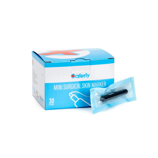 Saferly White Mini Surgical Skin Marker — Sterilized and Interchangeable - Saferly White Mini Surgical Skin Marker — Sterilized and Interchangeable