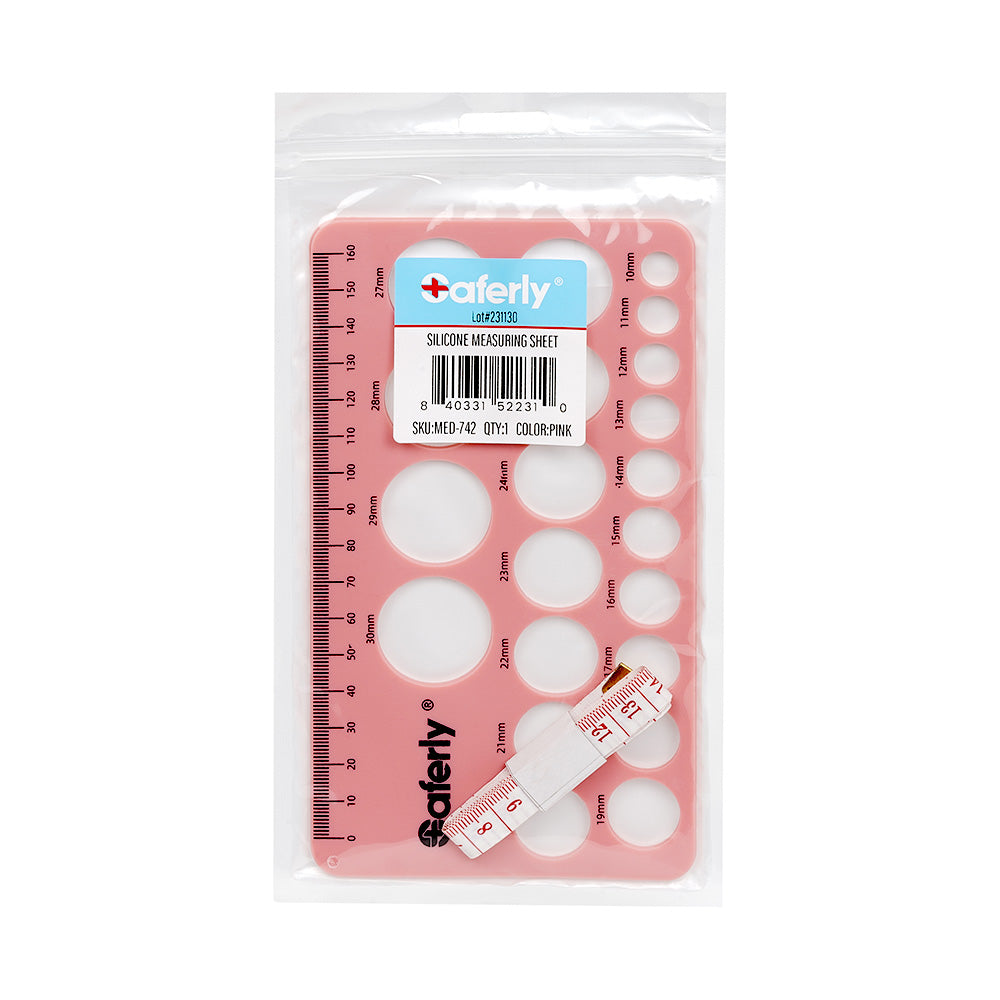  Silicone Areola Mapping Ruler — Price Per 1