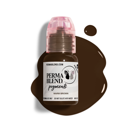 Warm Brown  — Perma Blend — 1/2oz Bottle - Warm Brown  — Perma Blend — 1/2oz Bottle