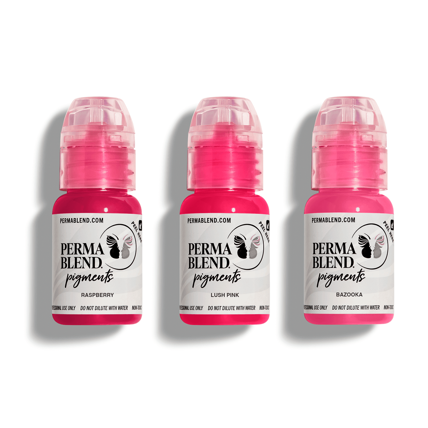  Pink Lip Mini Set – Perma Blend – 3 1/2oz Bottles