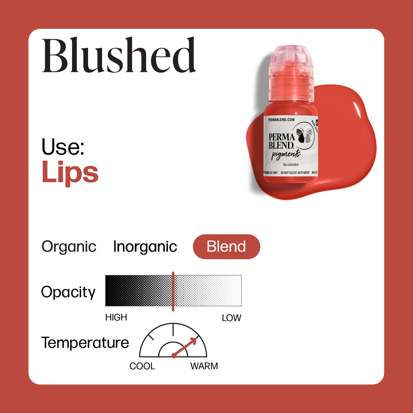  Blushed — Perma Blend — Pick Size