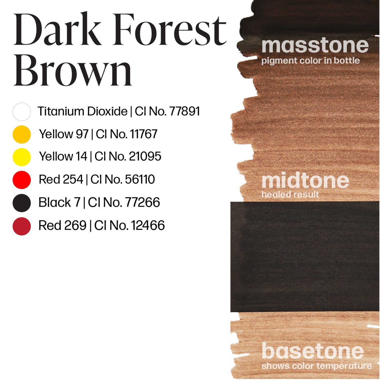  Dark Forest Brown — Perma Blend — Pick Size