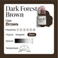  Dark Forest Brown — Perma Blend — Pick Size