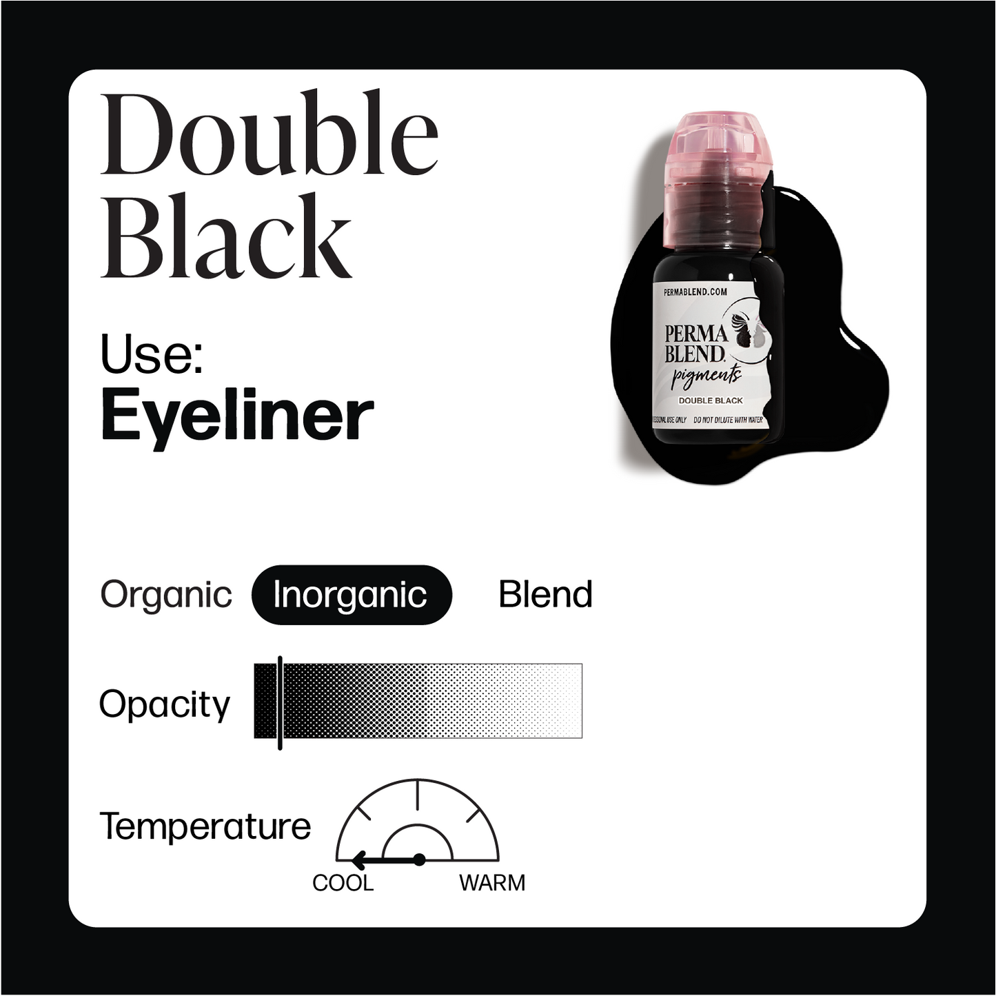  Double Black — Perma Blend — Pick Size