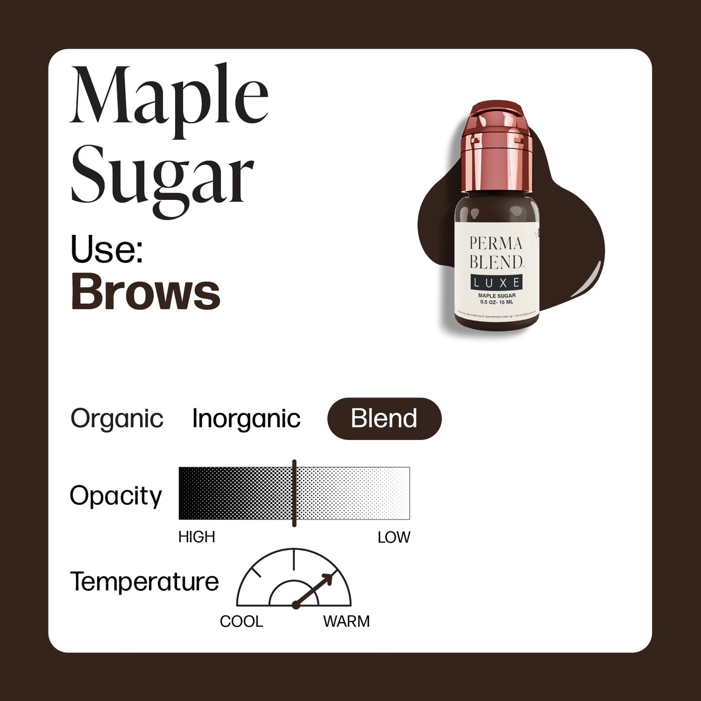  Perma Blend LUXE Maple Sugar — 1/2 oz Bottle