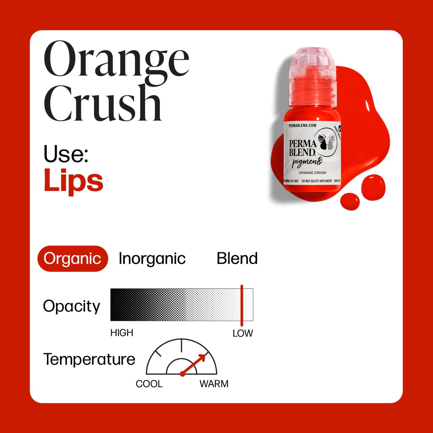  Sweet Lip Orange Crush — Perma Blend