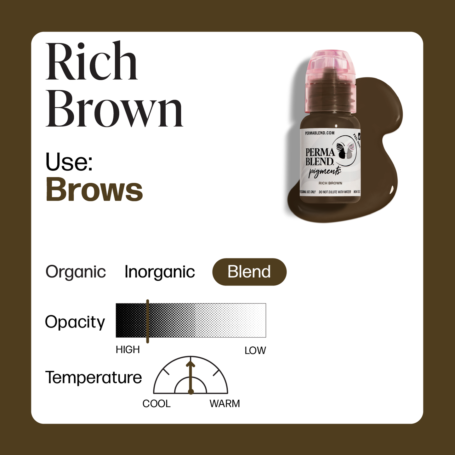  Rich Brown — Perma Blend — 1/2oz Bottle