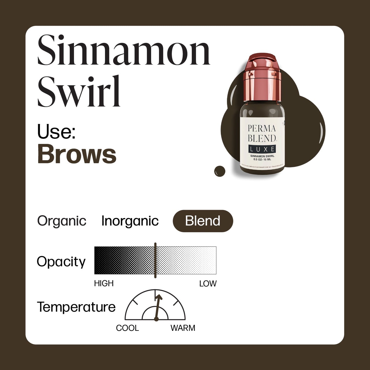  Perma Blend LUXE Sinnamon Swirl — 1/2 oz Bottle