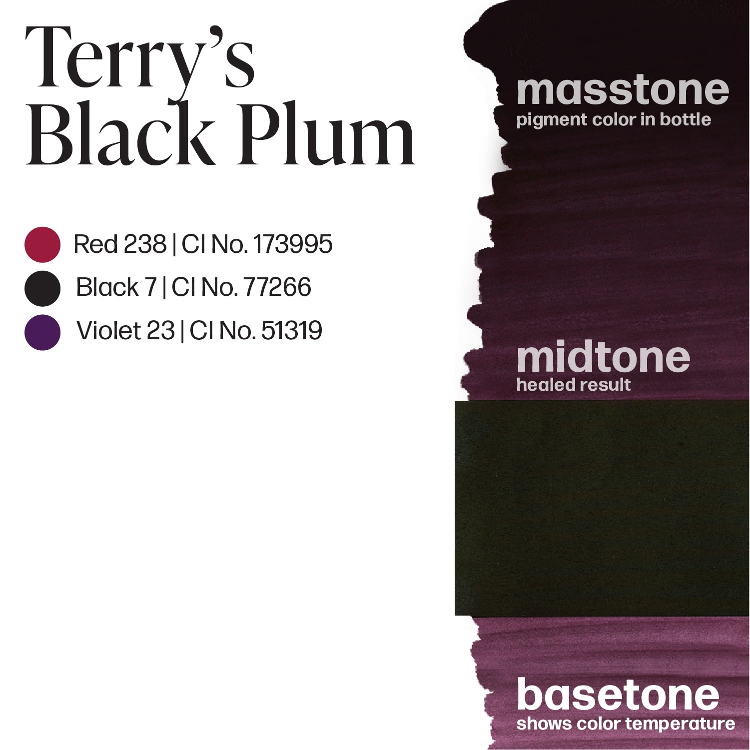 Terry's Black Plum — Perma Blend — Pick Size