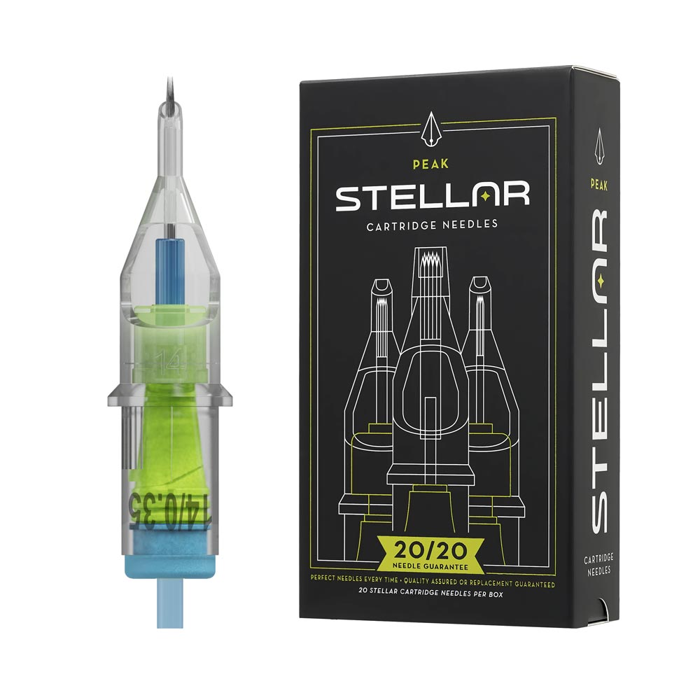  Peak Stellar Needle Cartridges — Box of 20