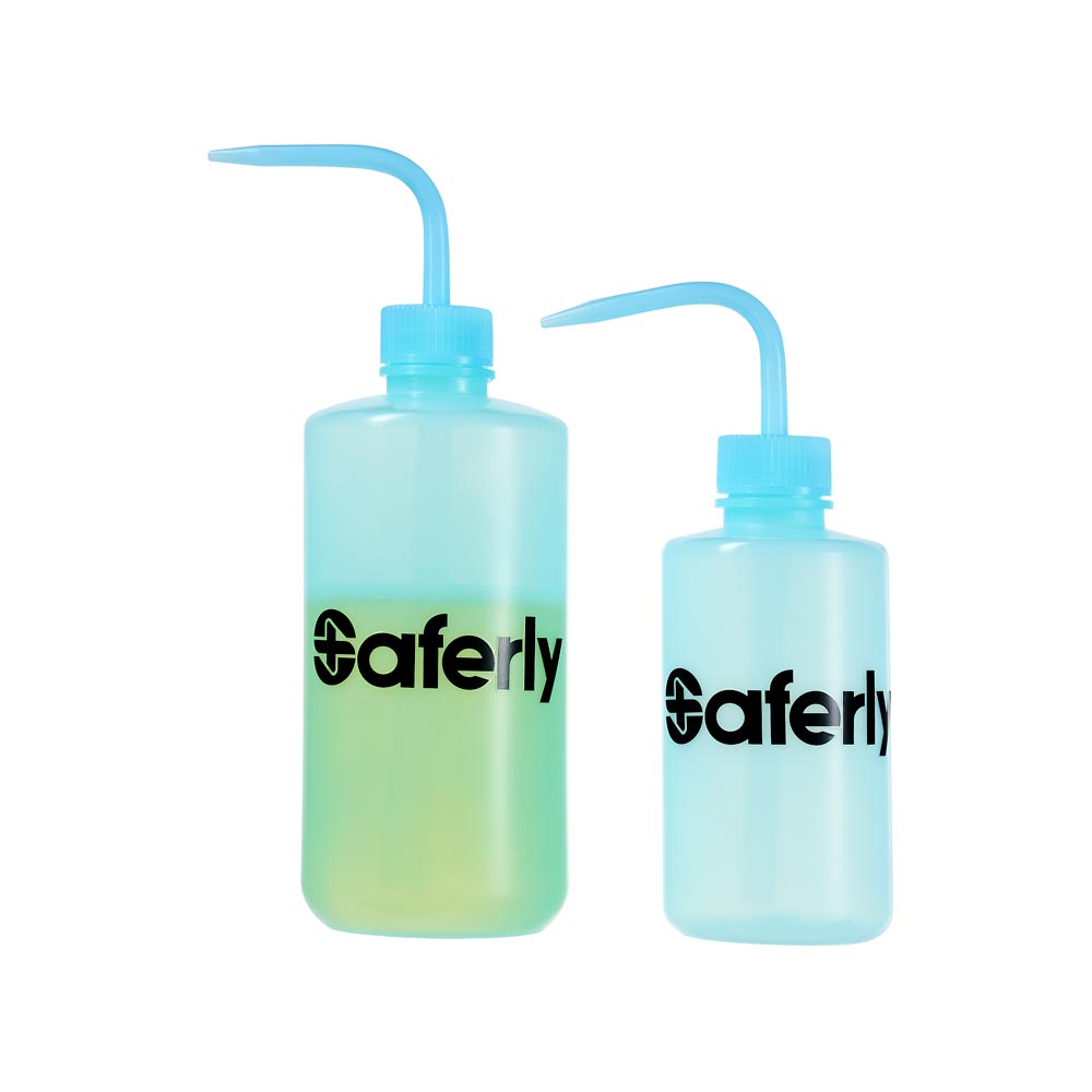  Saferly Squeeze Washer Bottle — Pick Color and Size