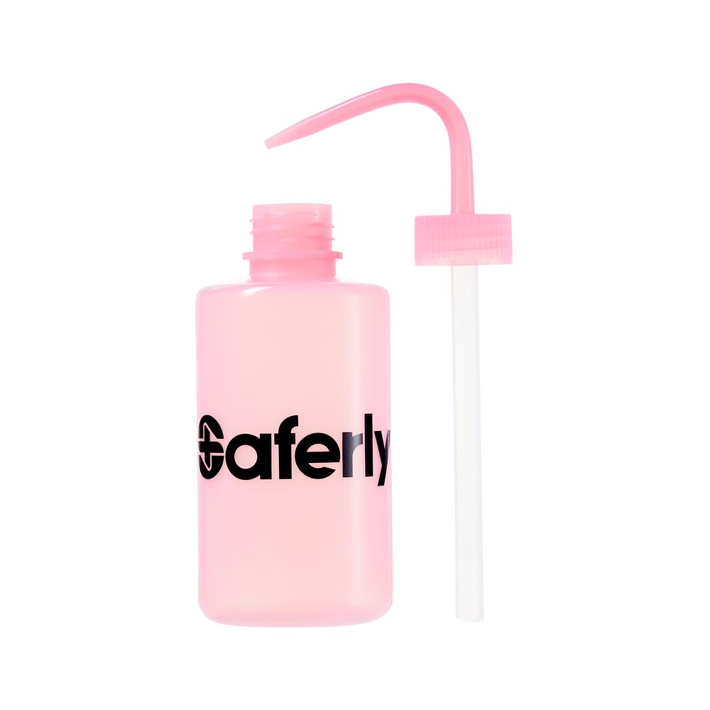  Saferly Squeeze Washer Bottle — Pick Color and Size