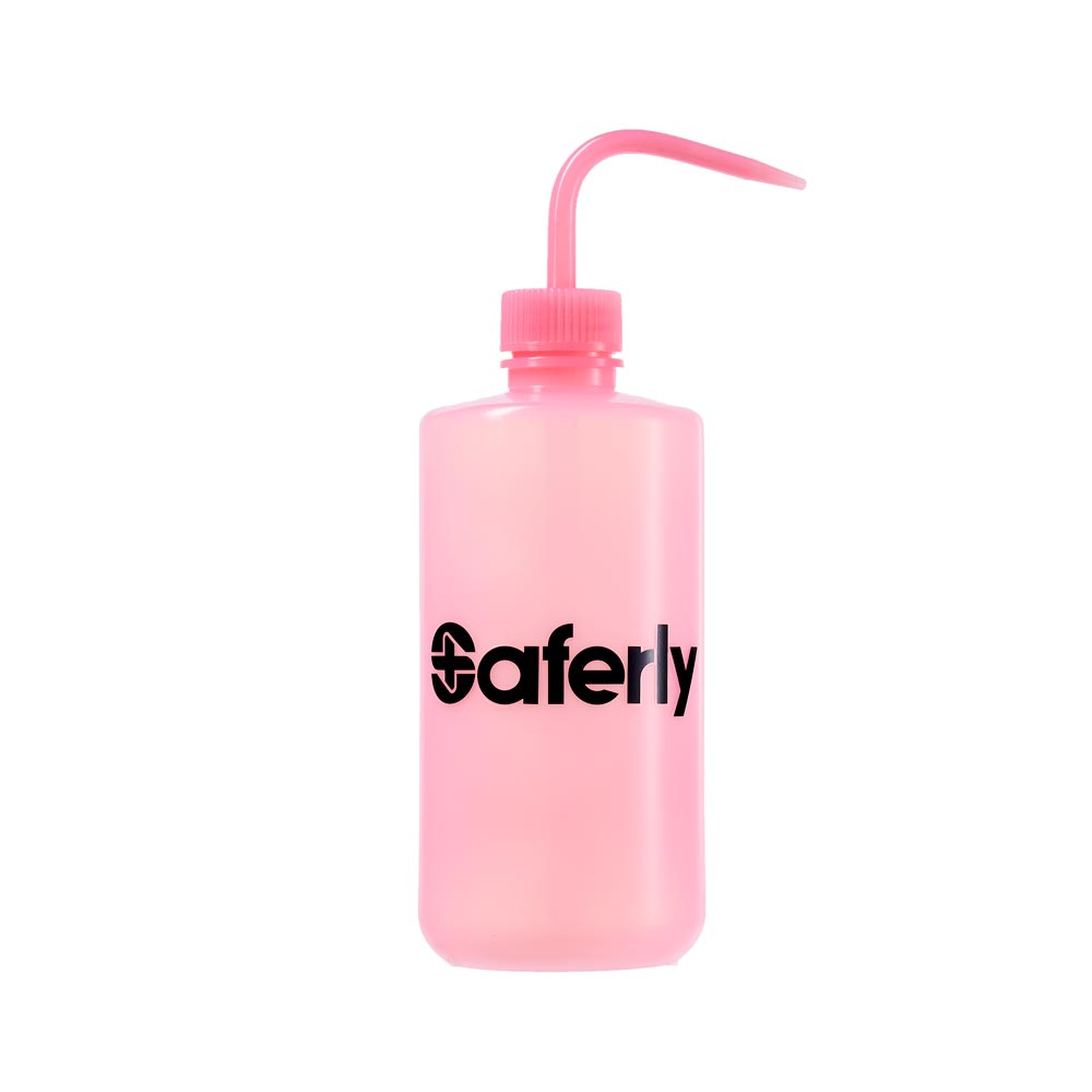  Saferly Squeeze Washer Bottle — Pick Color and Size