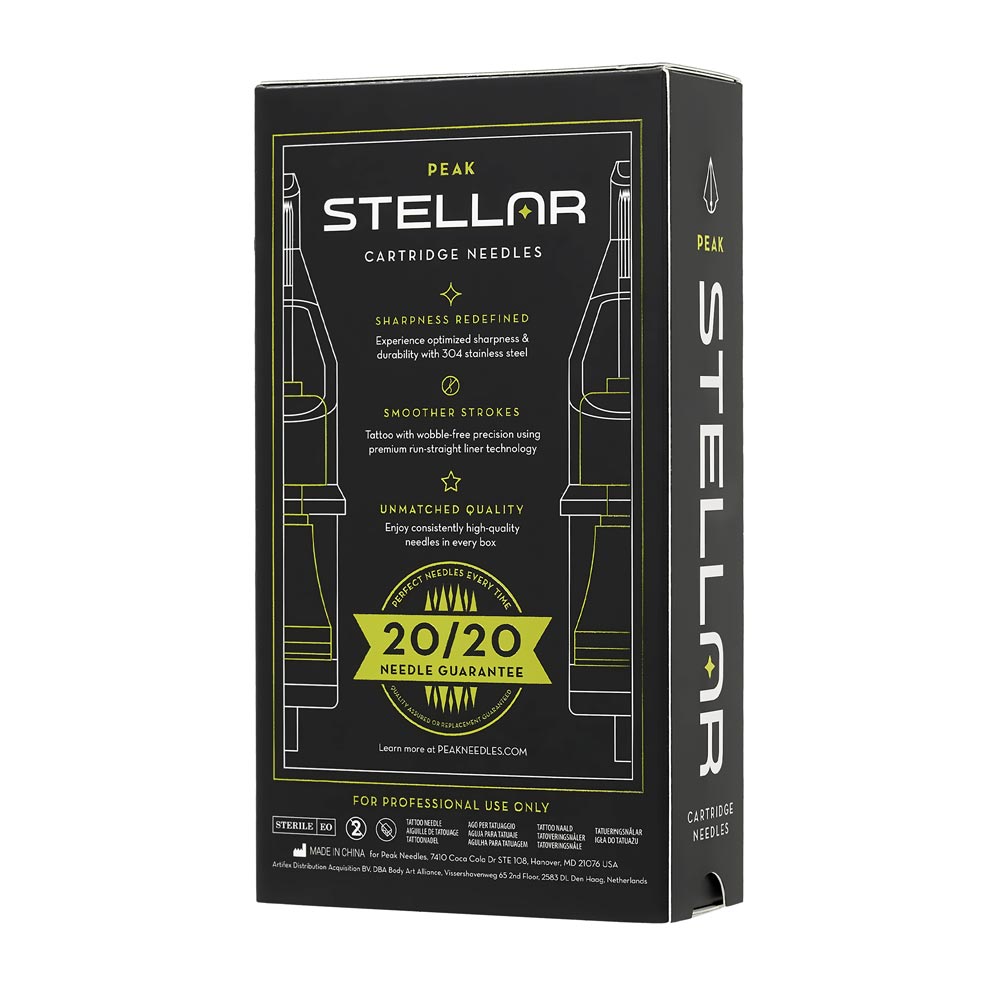  Peak Stellar Needle Cartridges — Box of 20