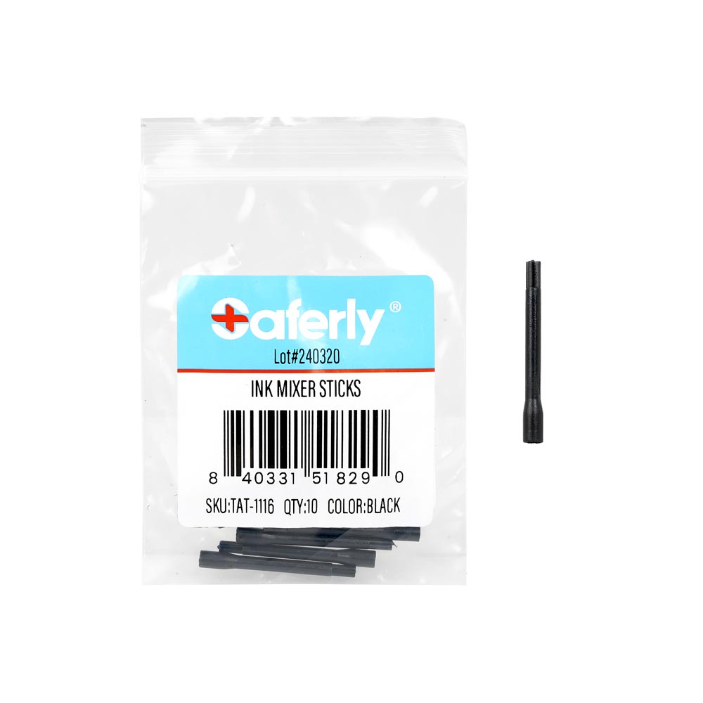  Saferly Ink Mixer Sticks — Bag of 10