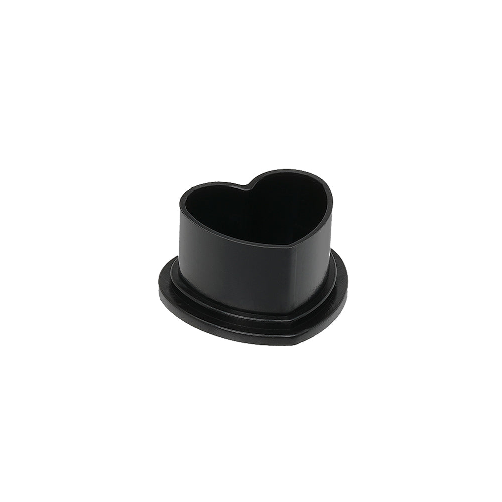  Saferly Heart Ink Caps — Bag of 500 — Pick Color and Size