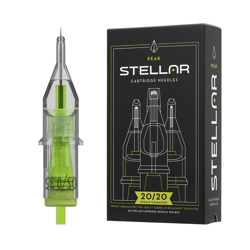  Peak Stellar Needle Cartridges — Box of 20