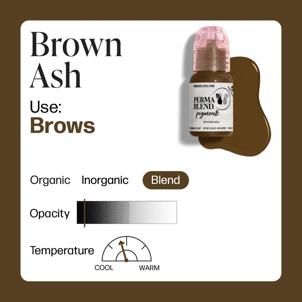  Brown Ash — Perma Blend — 1/2oz