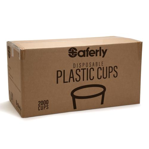  Saferly 5oz Disposable Plastic Rinse Cups