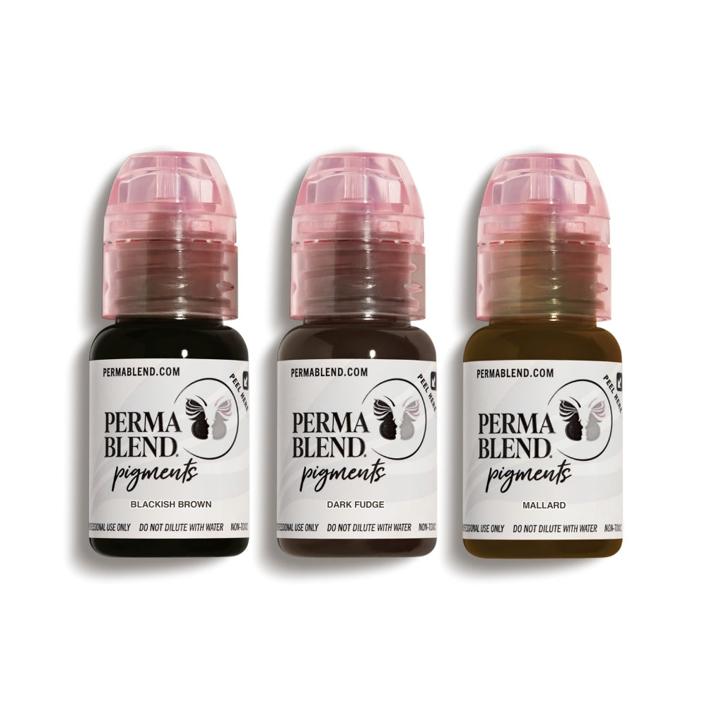  Cool Eyebrow Mini Set – Perma Blend – 3 1/2oz Bottles