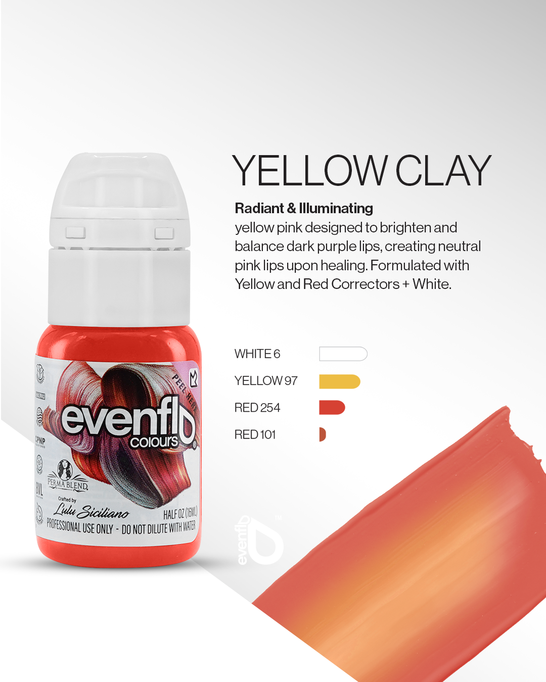  Yellow Clay Evenflo Pigment