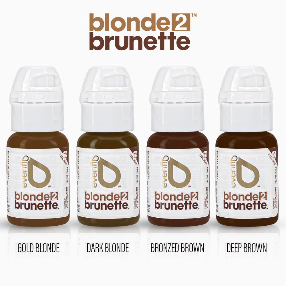  Evenflo Blonde 2 Brunette Set 1/2oz