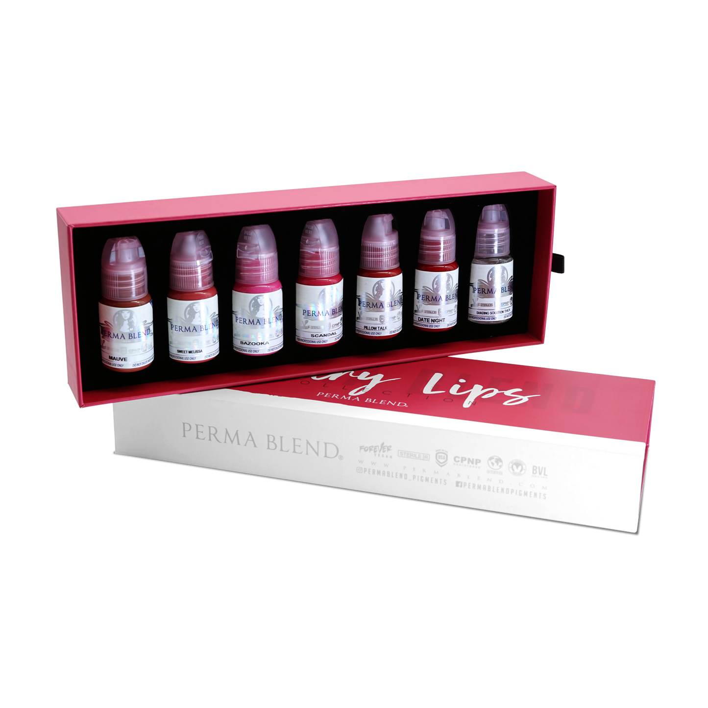  Sultry Lip Set — Perma Blend — 7 1/2oz Bottles